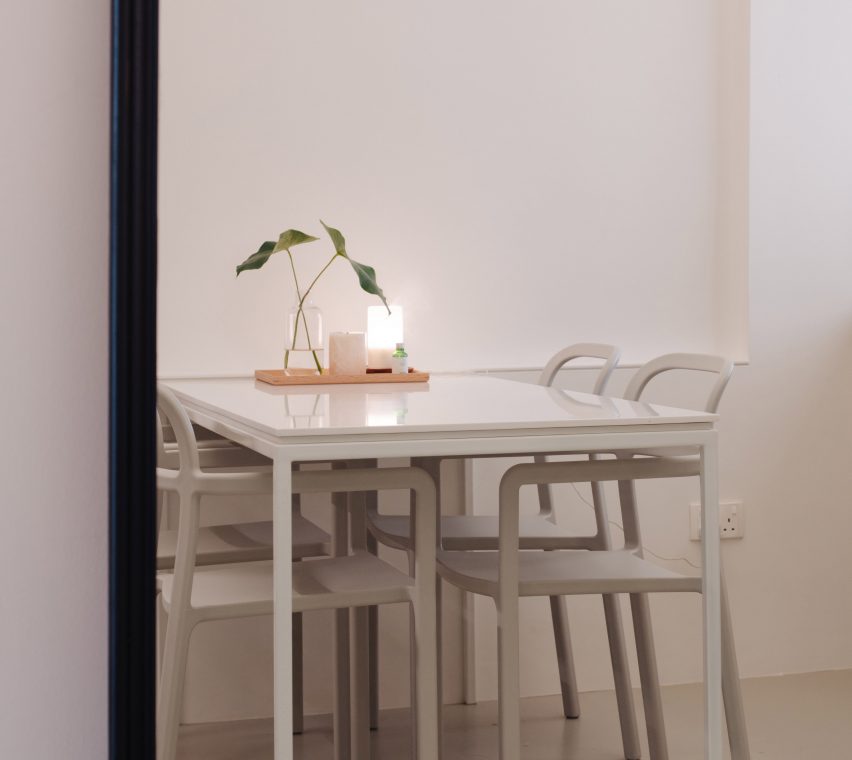 Meeting area and dining room of Project #13 by Studio Wills + Architects