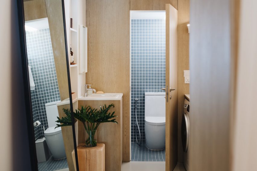 Tiled bathroom of Project #13 by Studio Wills + Architects