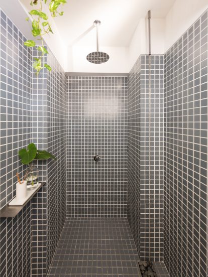 Tiled bathroom of Project #13 by Studio Wills + Architects