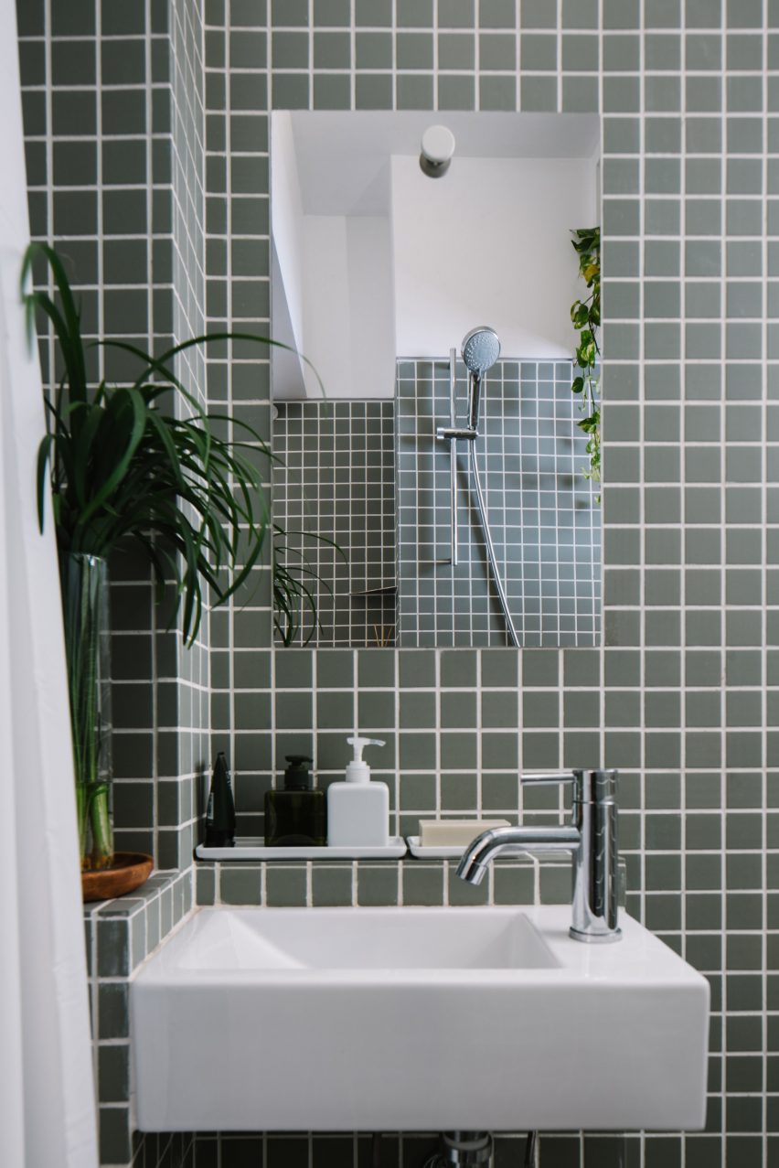 Tiled bathroom of Project #13 by Studio Wills + Architects