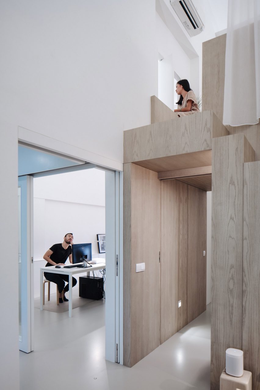 Project #13 by Studio Wills + Architects includes a mezzanine-level tea room