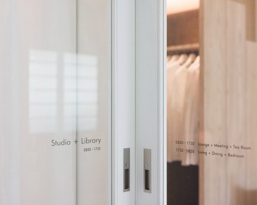Front doors of Project #13 by Studio Wills + Architects