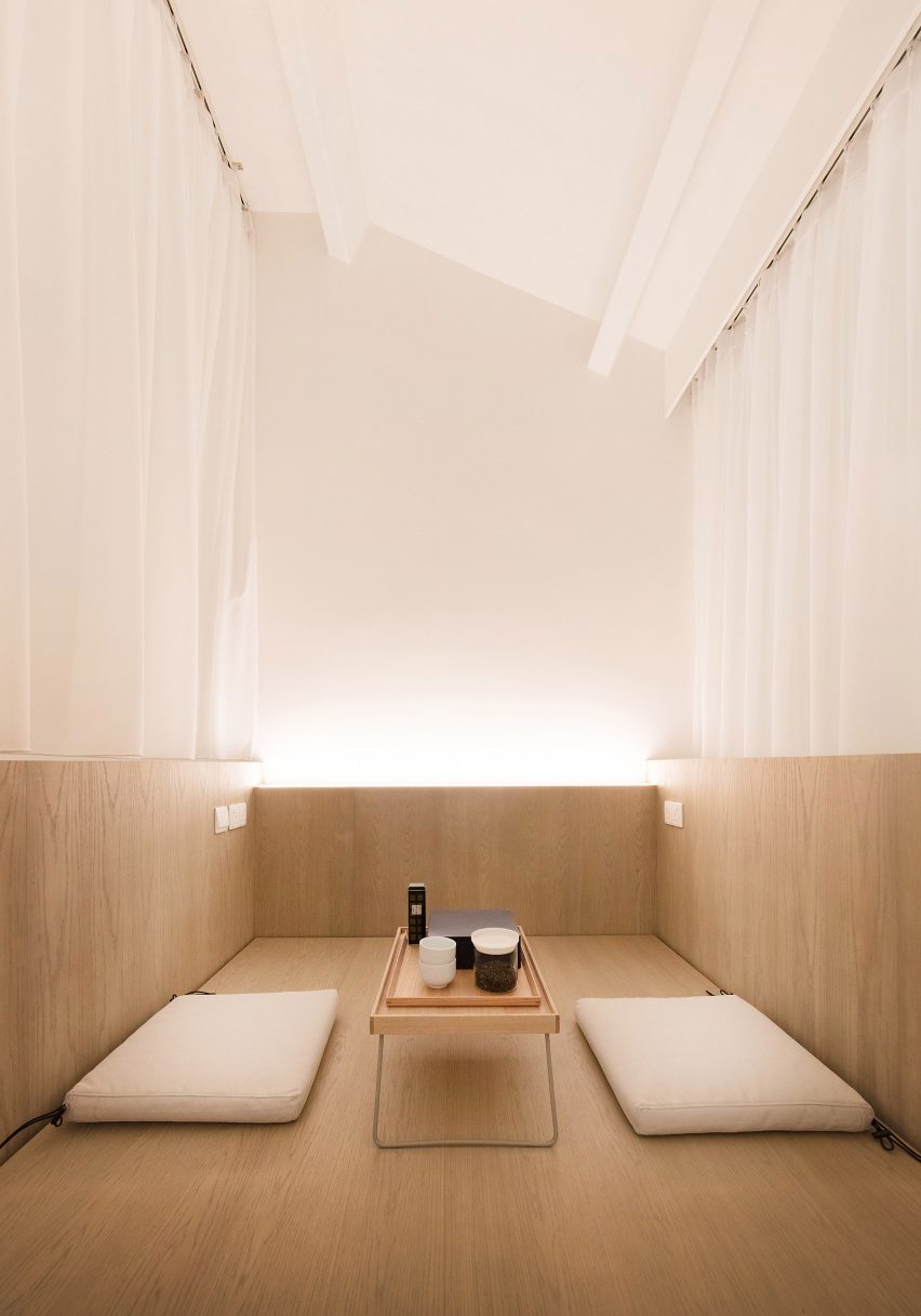 Project #13 by Studio Wills + Architects includes a mezzanine-level tea room