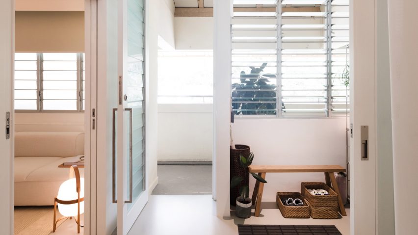The foyer of Project #13 by Studio Wills + Architects
