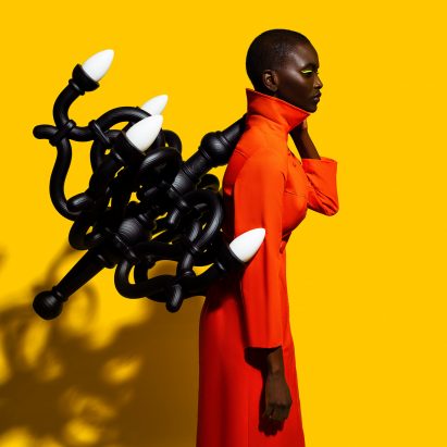 Fashion photographer Elena Iv-skaya makes Qeeboo products “the stars” in colourful photo shoot