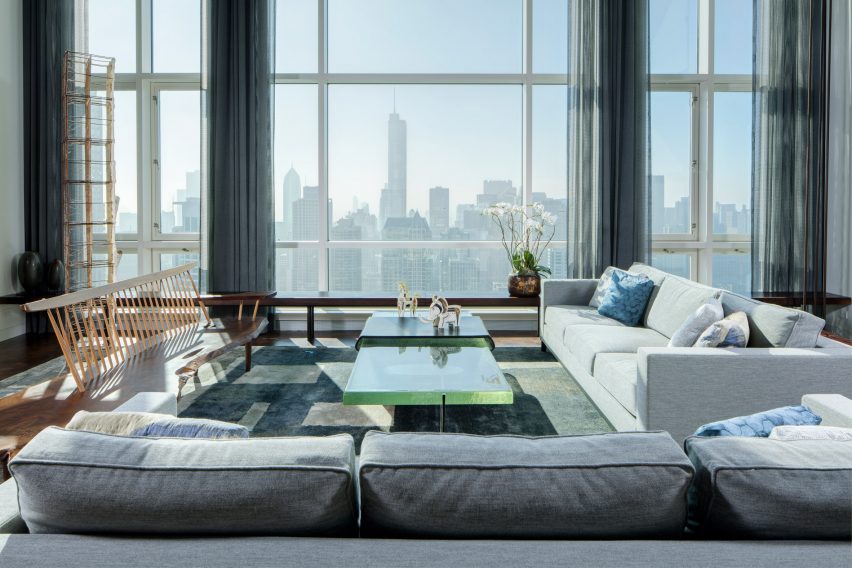 View from Residence for Two Collectors by Wheeler Kearns Architects