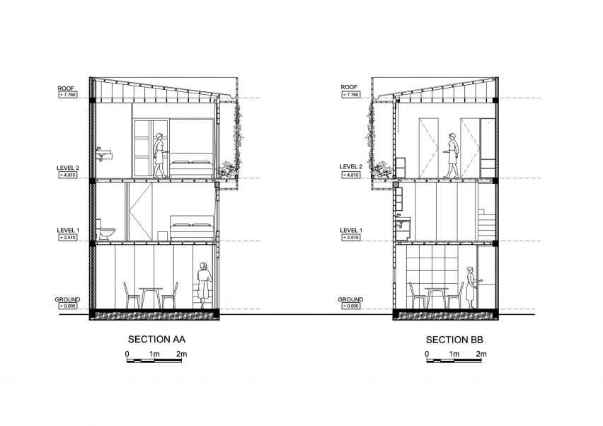 Glass Brick Micro House in Ho Chi Minh City