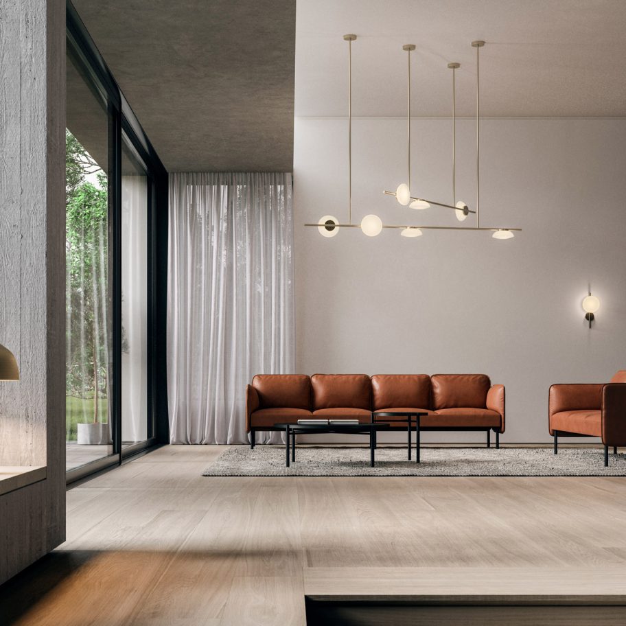Ceto chandelier by Ross Gardam