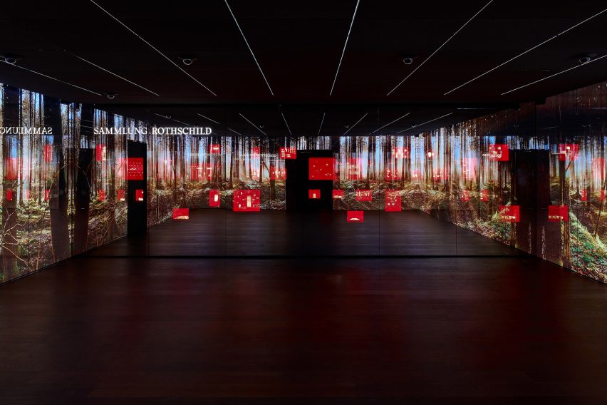 The Rothschild Collection displayed by Pfarré Lighting Design at the Goldkammer Museum in Frankfurt