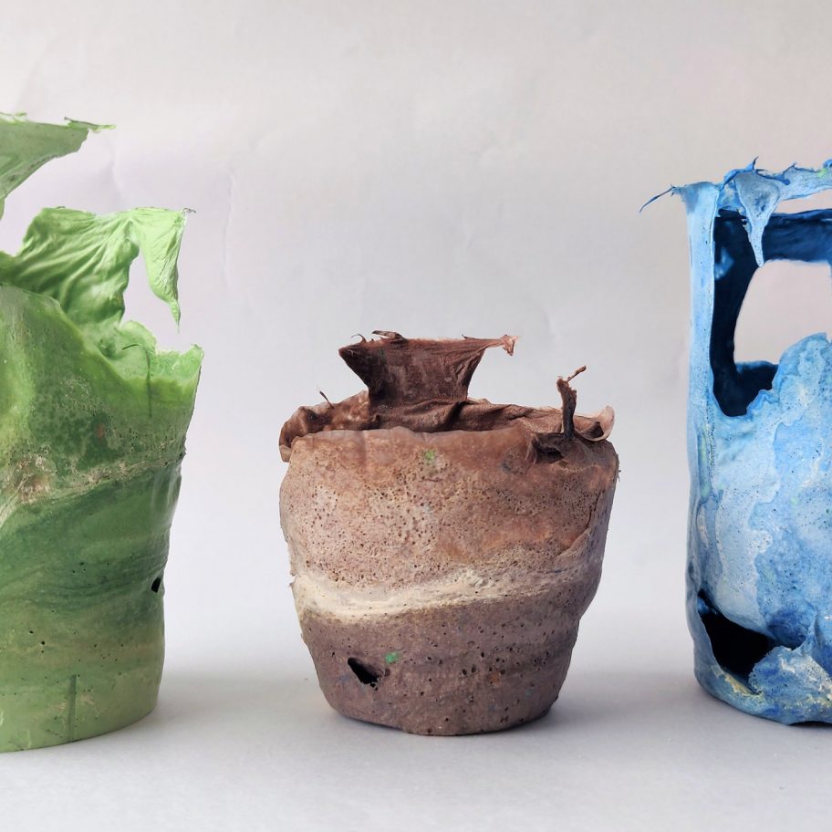 Vases from Sachi Tungare's Jugaad collection