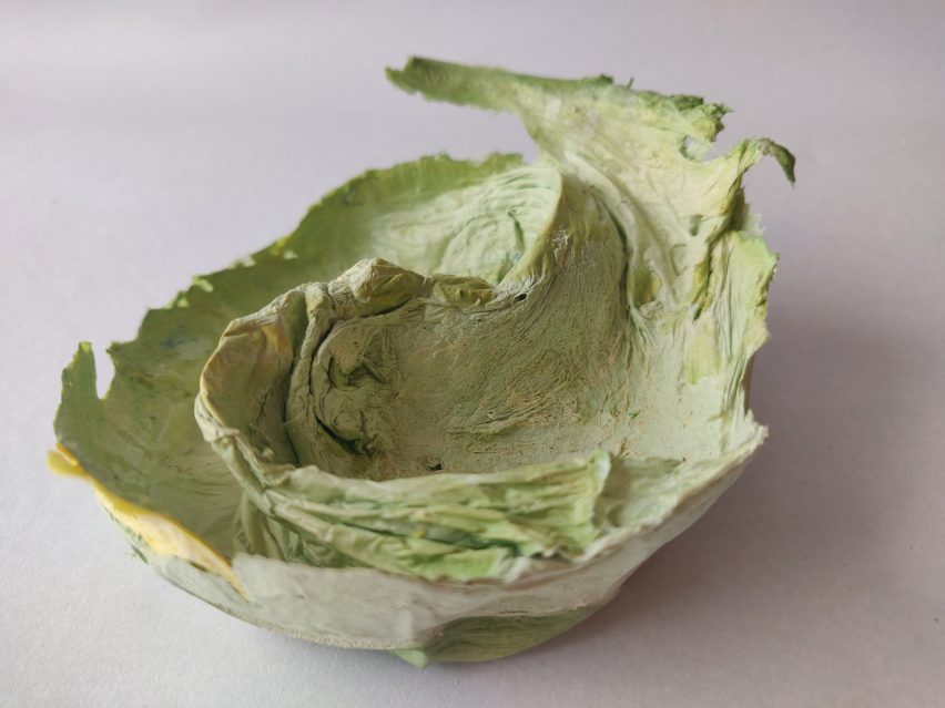 Green bowl from Sachi Tungare's Jugaad collection