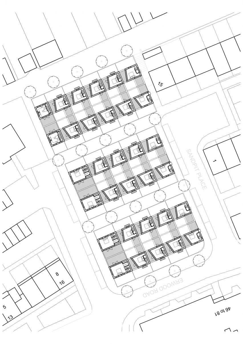 Sandpit Place housing in London by Peter Barber Architects