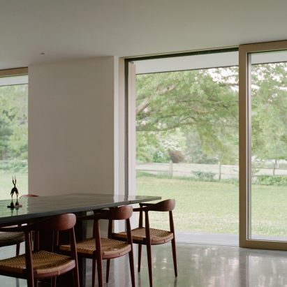 Dining room in Sheffield House by Vincent Appel