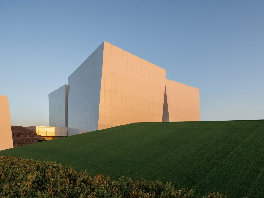 Shuifa Geographic Information Industrial Park Exhibition Center by AOE in China