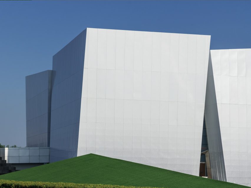 Shuifa Geographic Information Industrial Park Exhibition Center by AOE in China