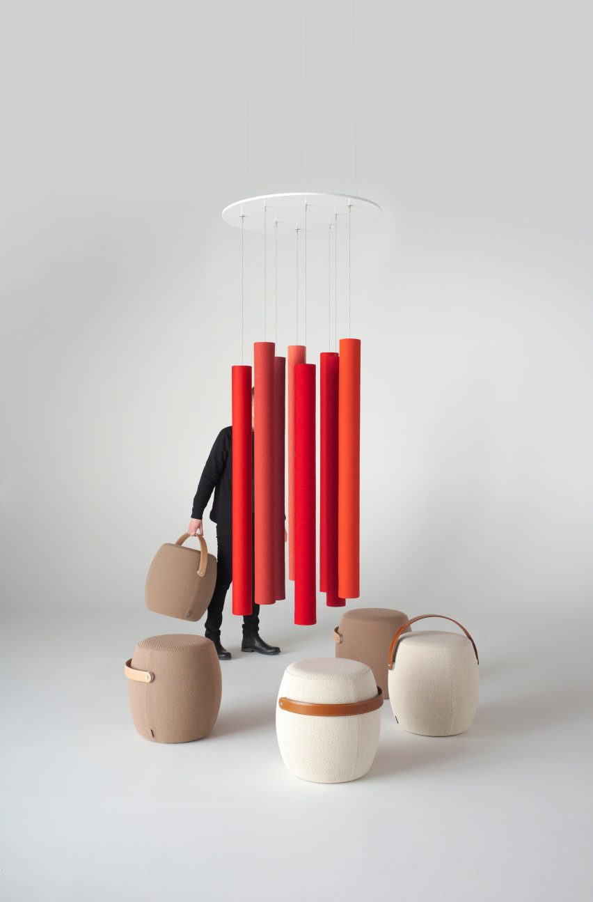 Andrea Ruggiero's Soundsticks in red