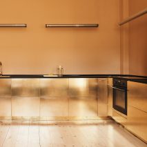 Golden kitchen