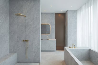 Bathrooms of The Sukhothai Shanghai hotel