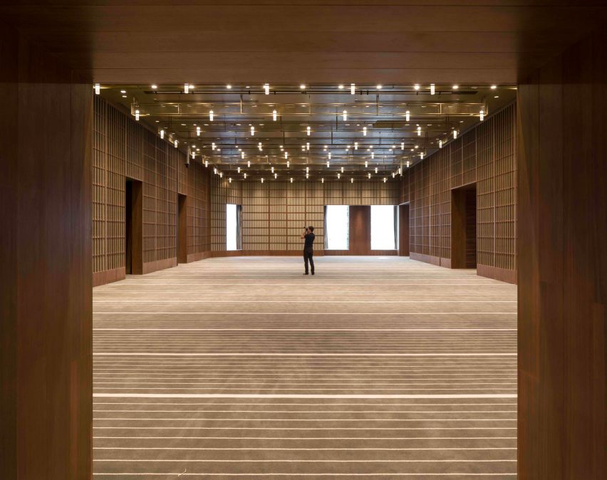 Interiors of The Sukhothai Shanghai hotel