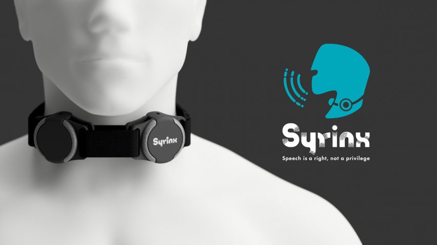 Syrinx electrolarynx by Takeuchi Masaki