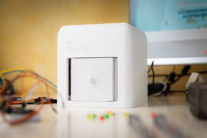 The Blue Box at-home breast cancer testing kit by Judit Giró Benet