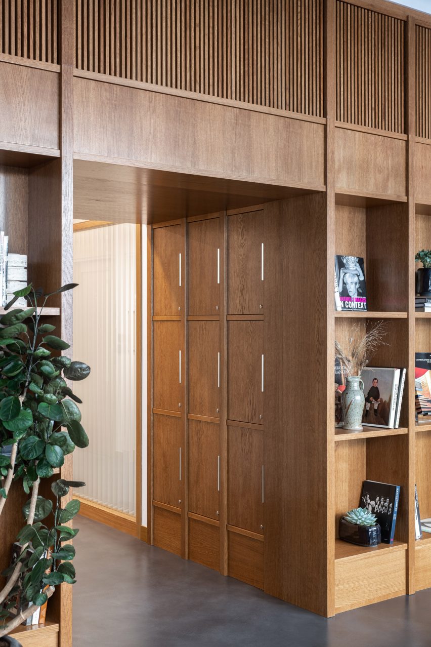 Interiors of The Bureau co-working space in Paris