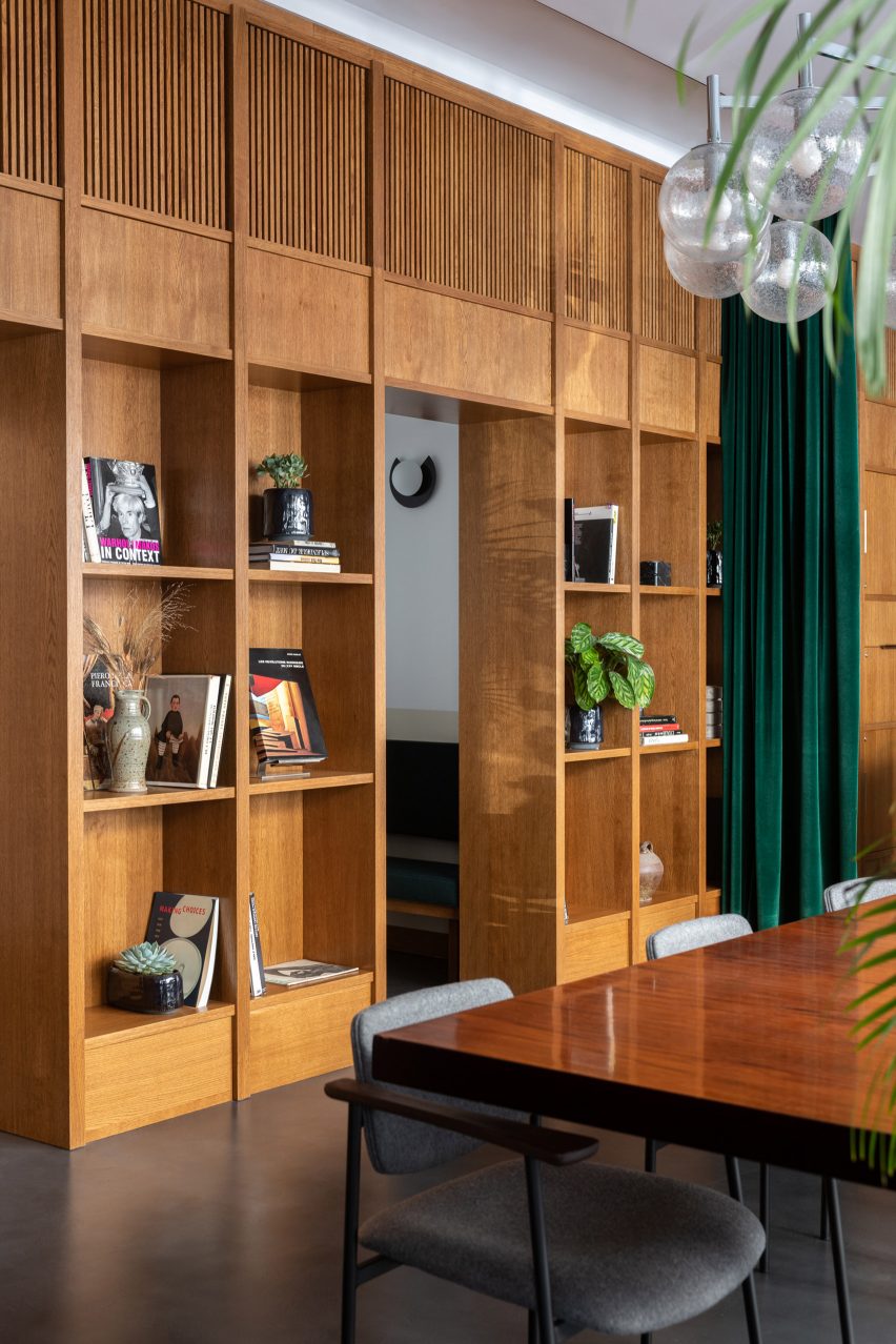 Interiors of The Bureau co-working space in Paris