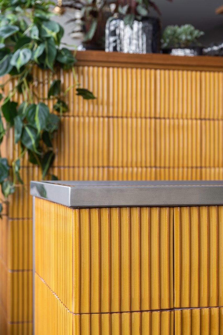 Interiors of The Bureau co-working space in Paris