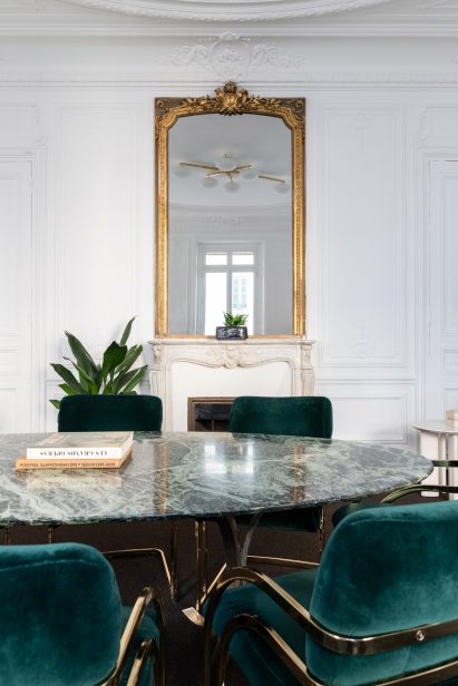 Meeting room inside of The Bureau co-working space in Paris
