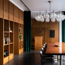 Interiors of The Bureau co-working space in Paris