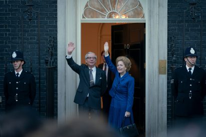 Gillian Anderson as Margaret Thatcher in The Crown season 4