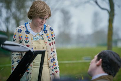Emma Corrin as Diana in The Crown season 4