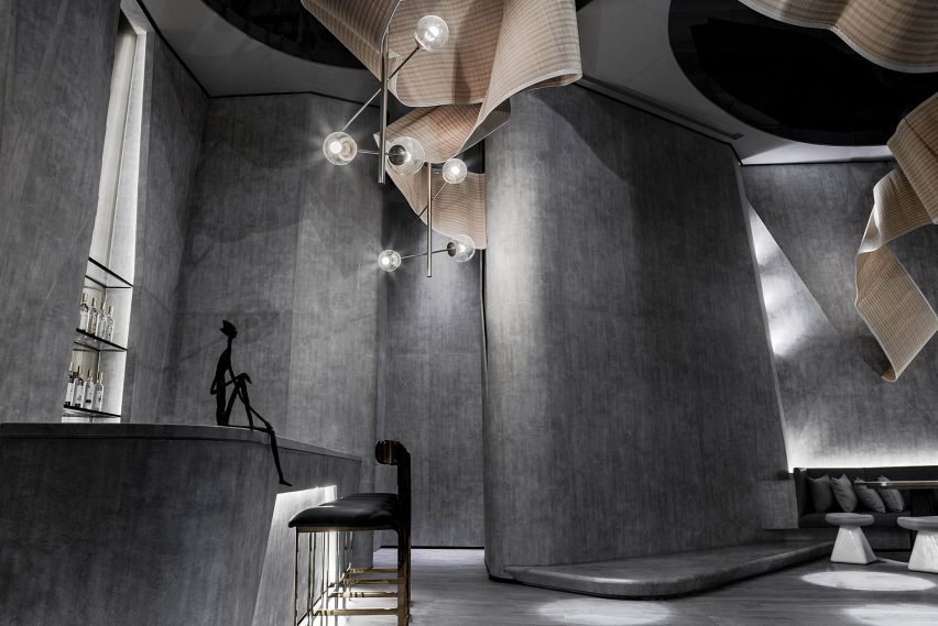 The Flow of Ecstatic bar interiors by Daosheng Design