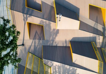 The Folds by Atelier Scale seen from above