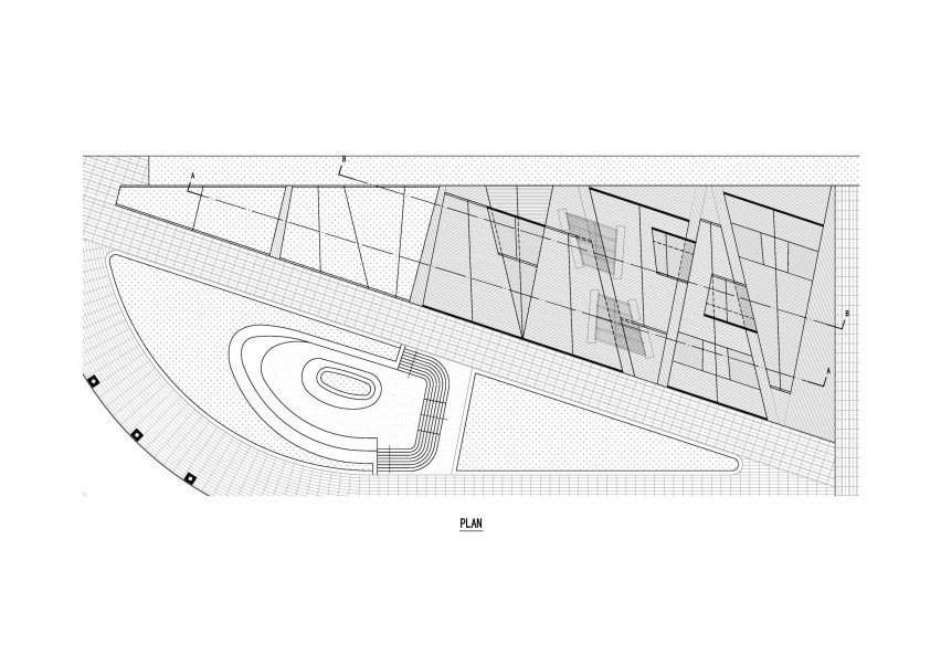Plan of The Folds by Atelier Scale
