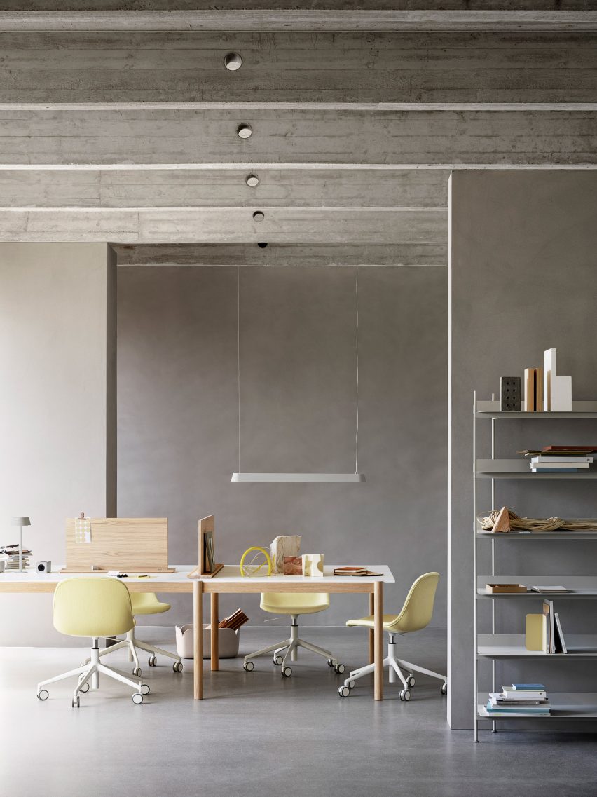 Linear Pendant lamp, Thomas Bentzen's The Linear System Series for Muuto