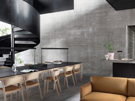 Library-style lamps for Thomas Bentzen's The Linear System Series for Muuto
