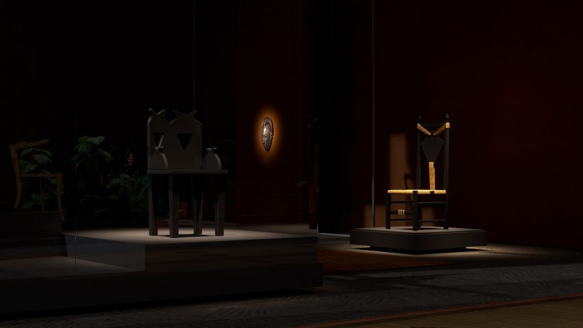 View of the virtual Provenanced exhibition by TRNK
