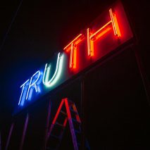 Truth and Lie by Stefan Brüggemann