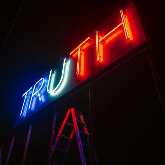 Truth and Lie by Stefan Brüggemann