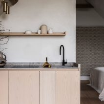 Kitchen of TypeO Loft in Sweden