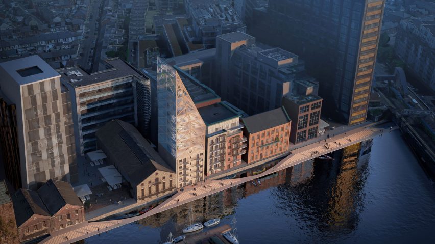 View of Dock Mill in Dublin