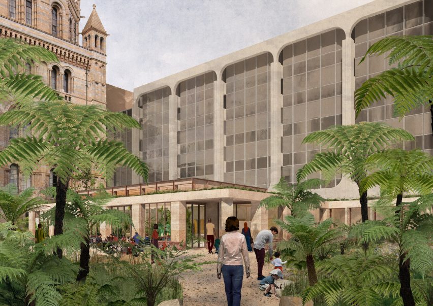 The proposed Garden Building of the Urban Nature Project by Feilden Fowles