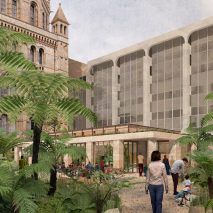 The proposed Garden Building of the Urban Nature Project by Feilden Fowles