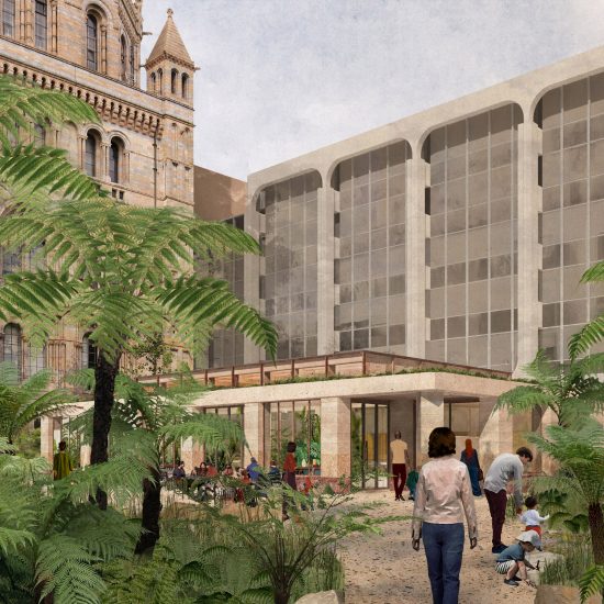 The proposed Garden Building of the Urban Nature Project by Feilden Fowles