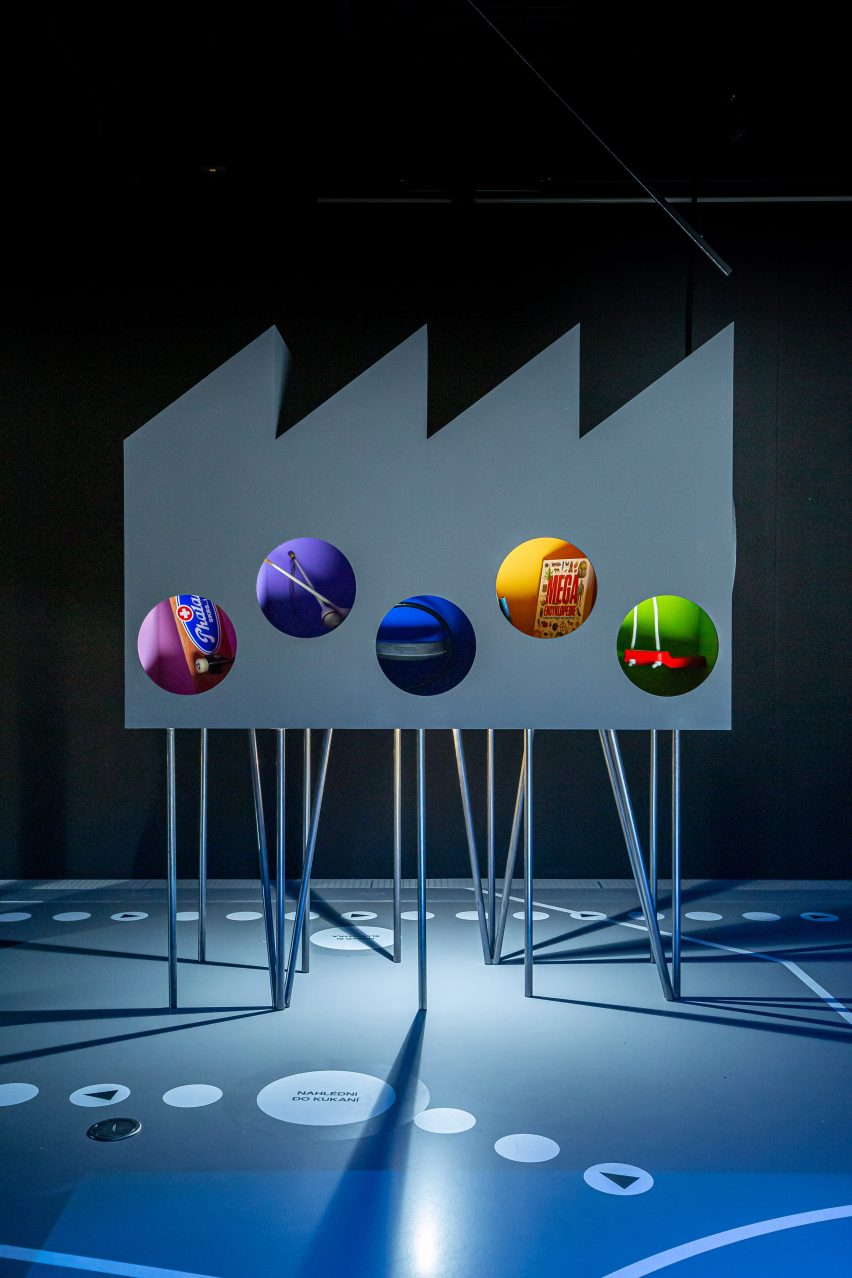 Urbania exhibition designed by RSAA for IPR Praha in Prague, Czech Republic