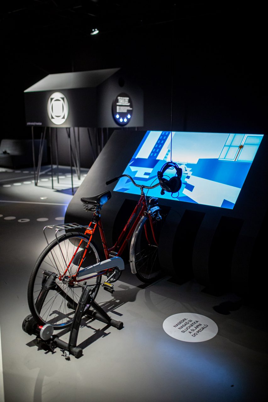 Urbania exhibition designed by RSAA for IPR Praha in Prague, Czech Republic