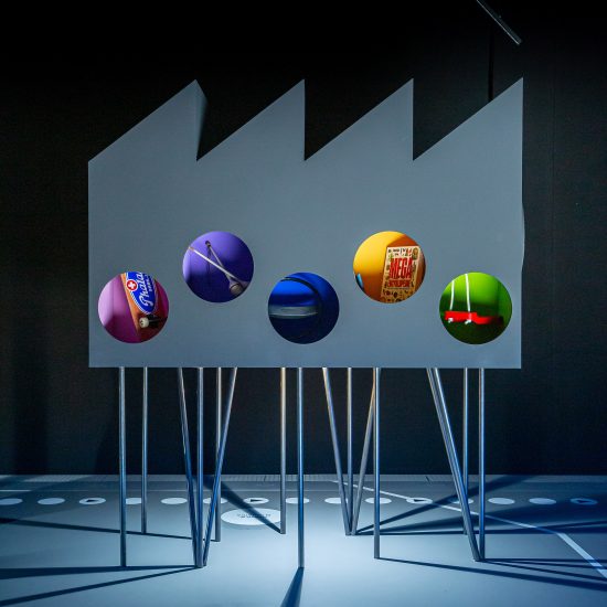 Urbania exhibition designed by RSAA for IPR Praha in Prague, Czech Republic