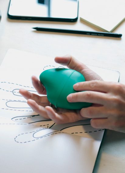 The Ventizolve kit by ANTI fits easily in an adult's hand