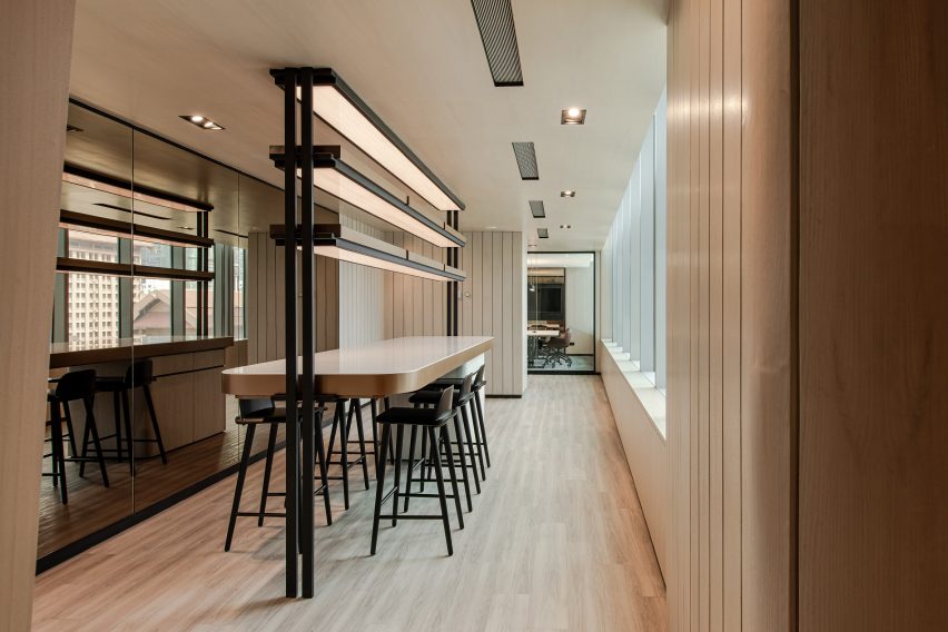 Meeting spaces by Ministry of Design inside YTL Headquarters in Kuala Lumpur